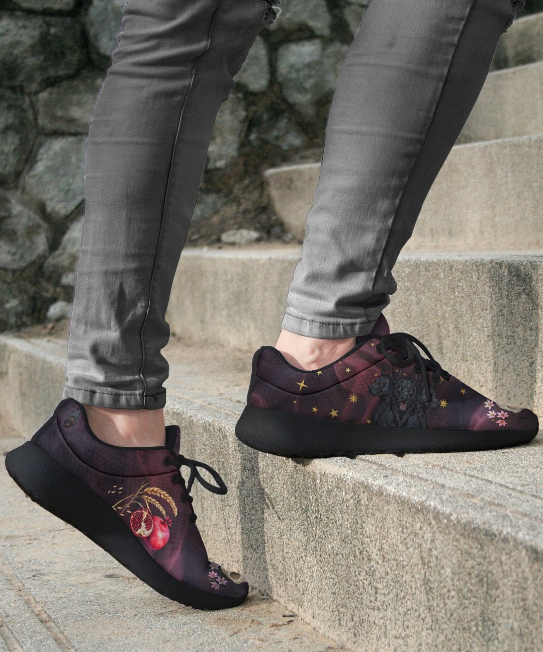 Persephone Sneakers - The Pagan Grimoire