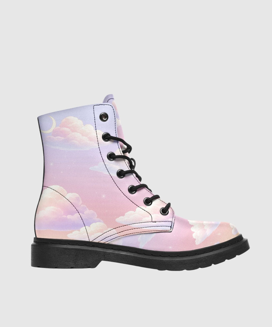 Pink Candy Clouds Boots - The Pagan Grimoire
