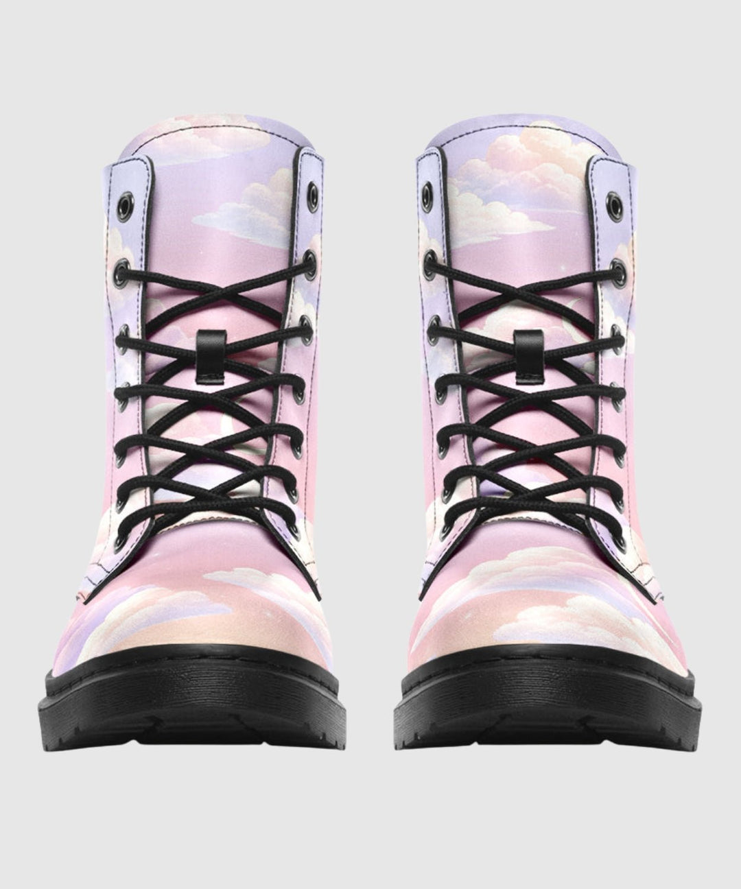 Pink Candy Clouds Boots - The Pagan Grimoire