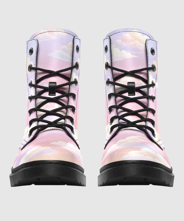 Pink Candy Clouds Boots - The Pagan Grimoire