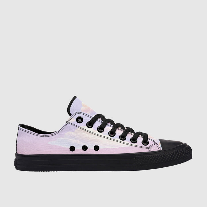 Pink Candy Clouds Low Tops - The Pagan Grimoire