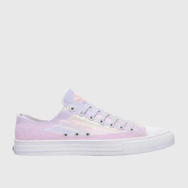 Pink Candy Clouds Low Tops - The Pagan Grimoire