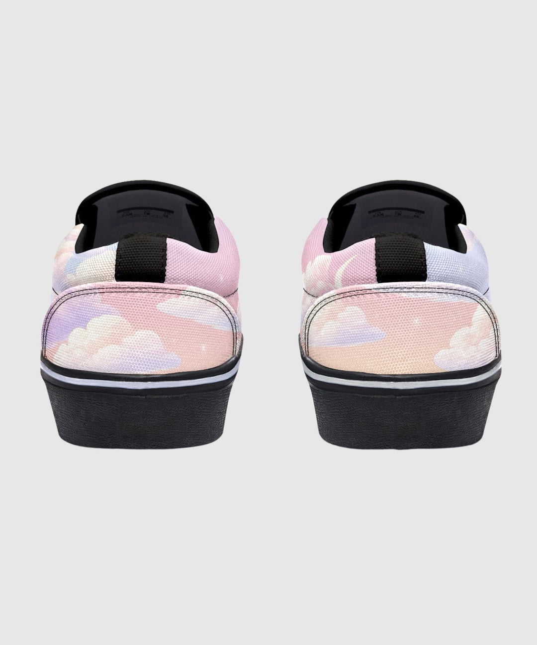 Pink Candy Clouds Slip On Shoes - The Pagan Grimoire