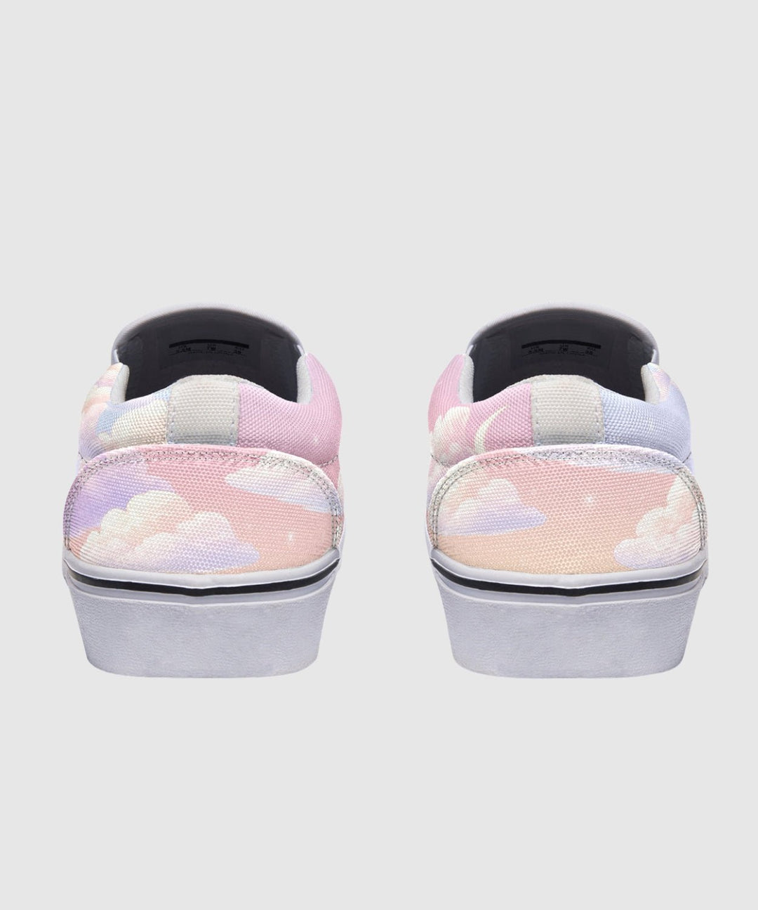 Pink Candy Clouds Slip On Shoes - The Pagan Grimoire