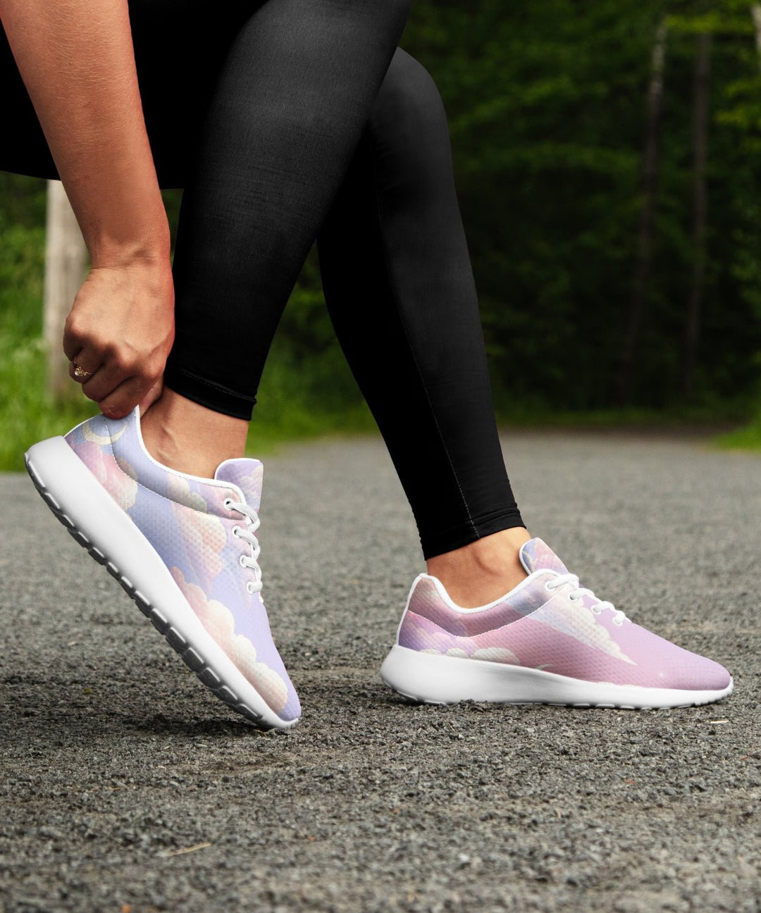 Pink Candy Clouds Sneakers - The Pagan Grimoire