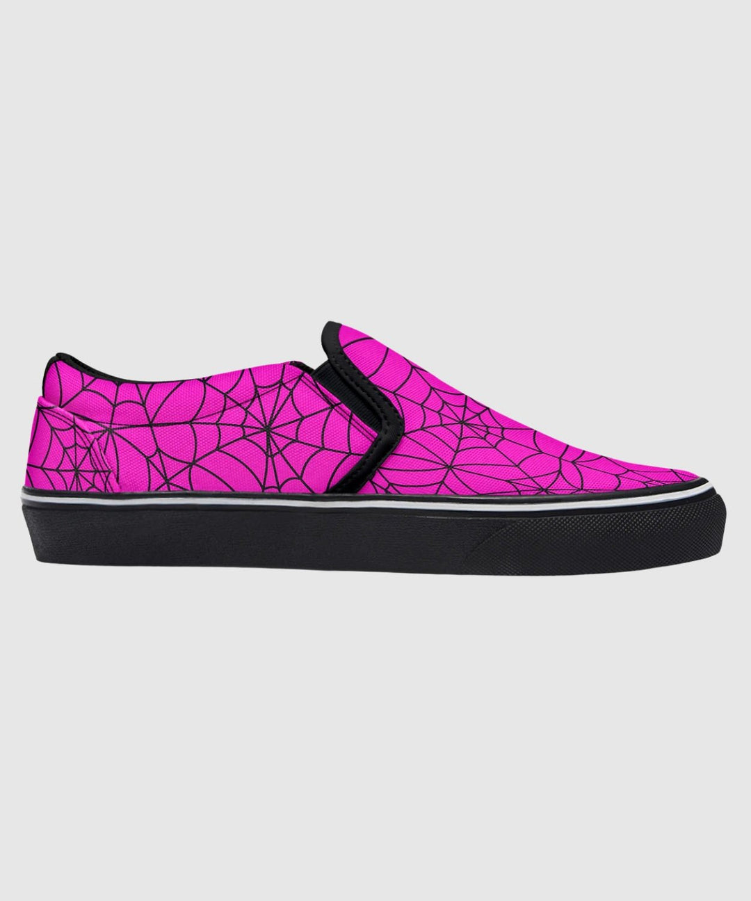 Pink Spiderweb Slip - Ons - The Pagan Grimoire