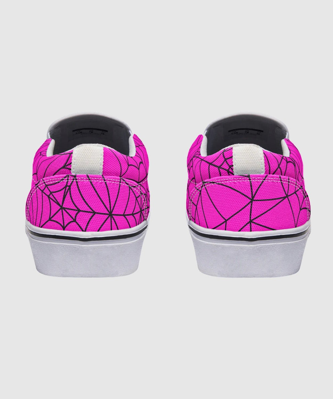 Pink Spiderweb Slip - Ons - The Pagan Grimoire