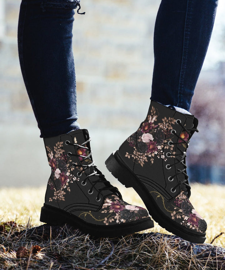Poison Garden Boots - The Pagan Grimoire
