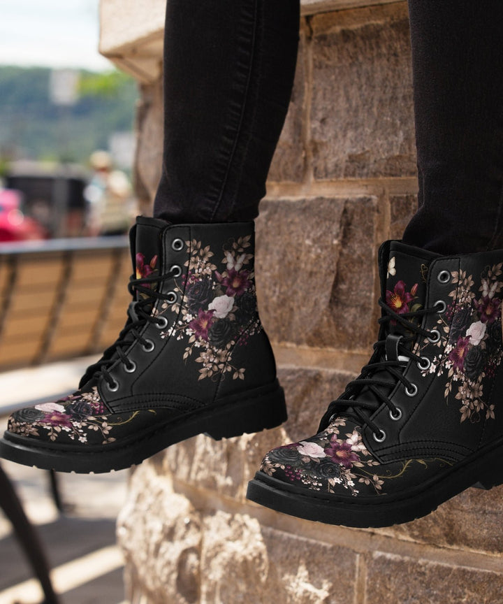 Poison Garden Boots - The Pagan Grimoire