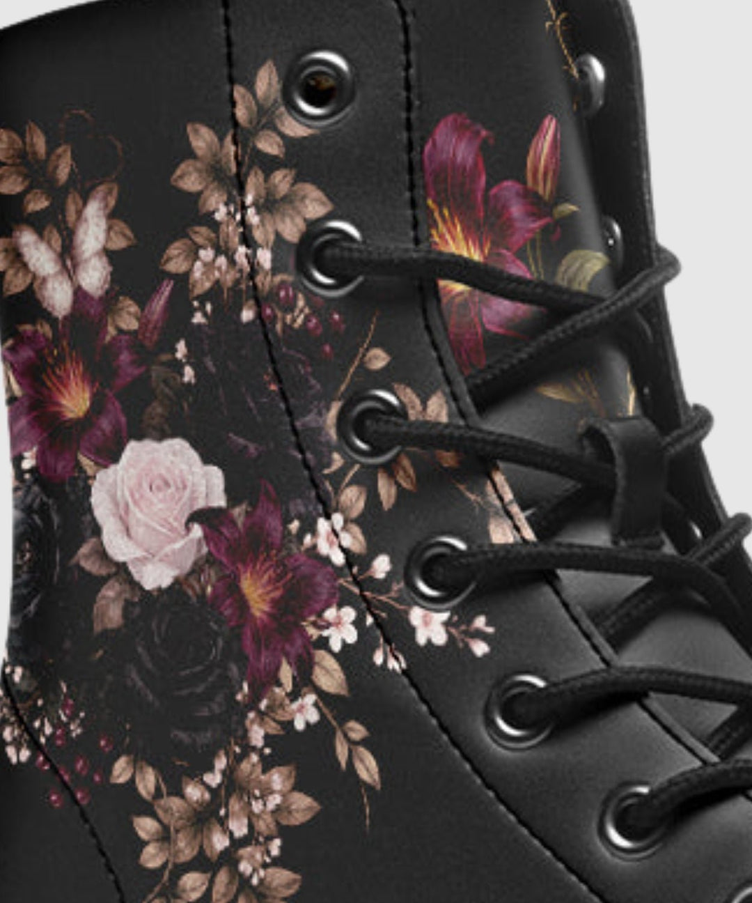 Poison Garden Boots - The Pagan Grimoire