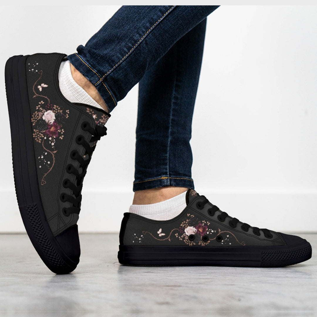 Poison Garden Low Tops - The Pagan Grimoire