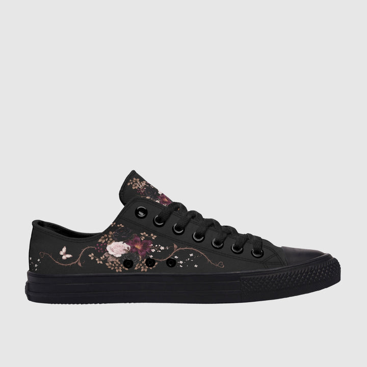 Poison Garden Low Tops - The Pagan Grimoire