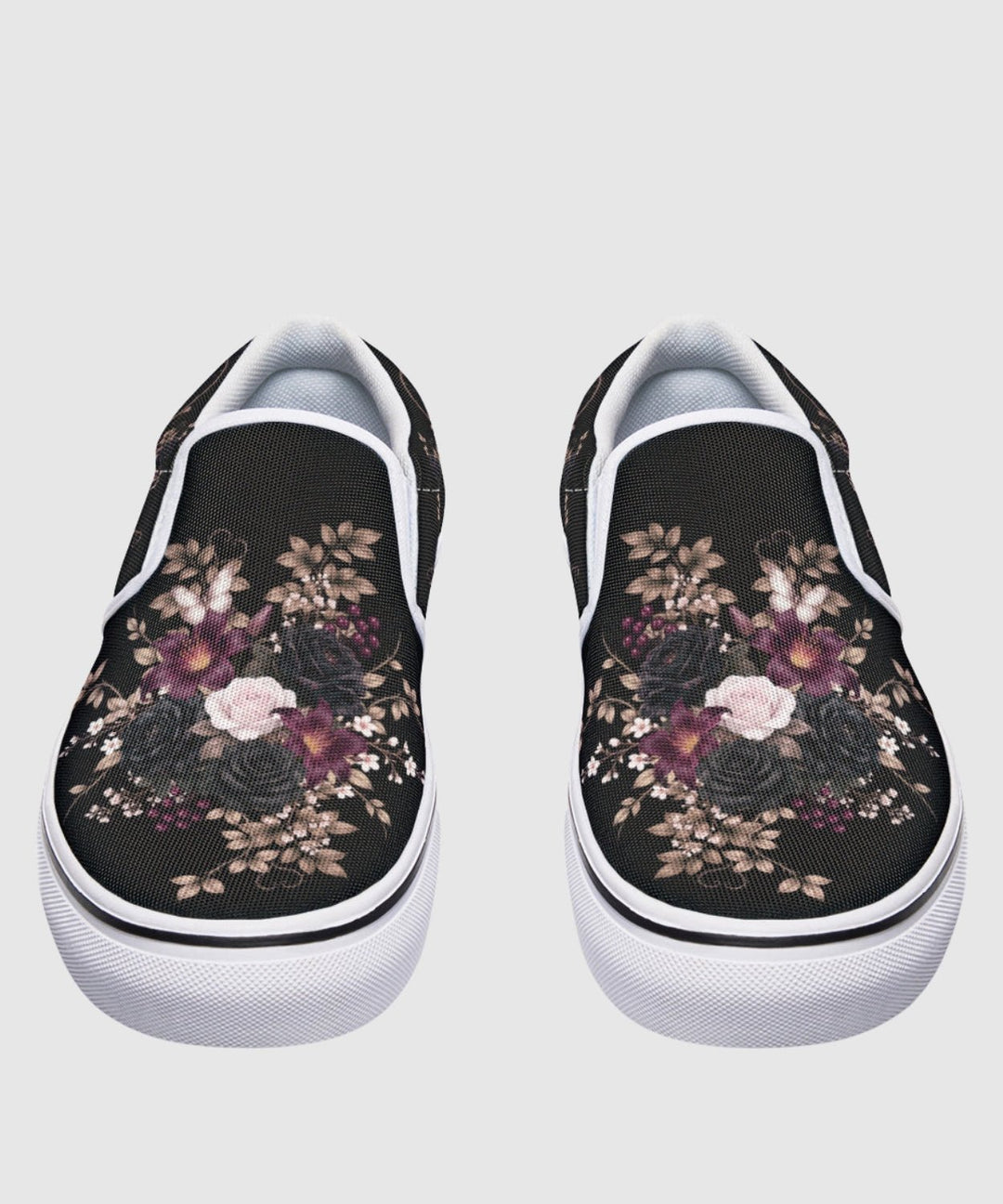 Poison Garden Slip On Shoes - The Pagan Grimoire