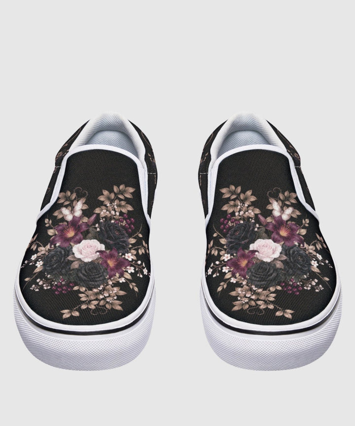 Poison Garden Slip On Shoes - The Pagan Grimoire