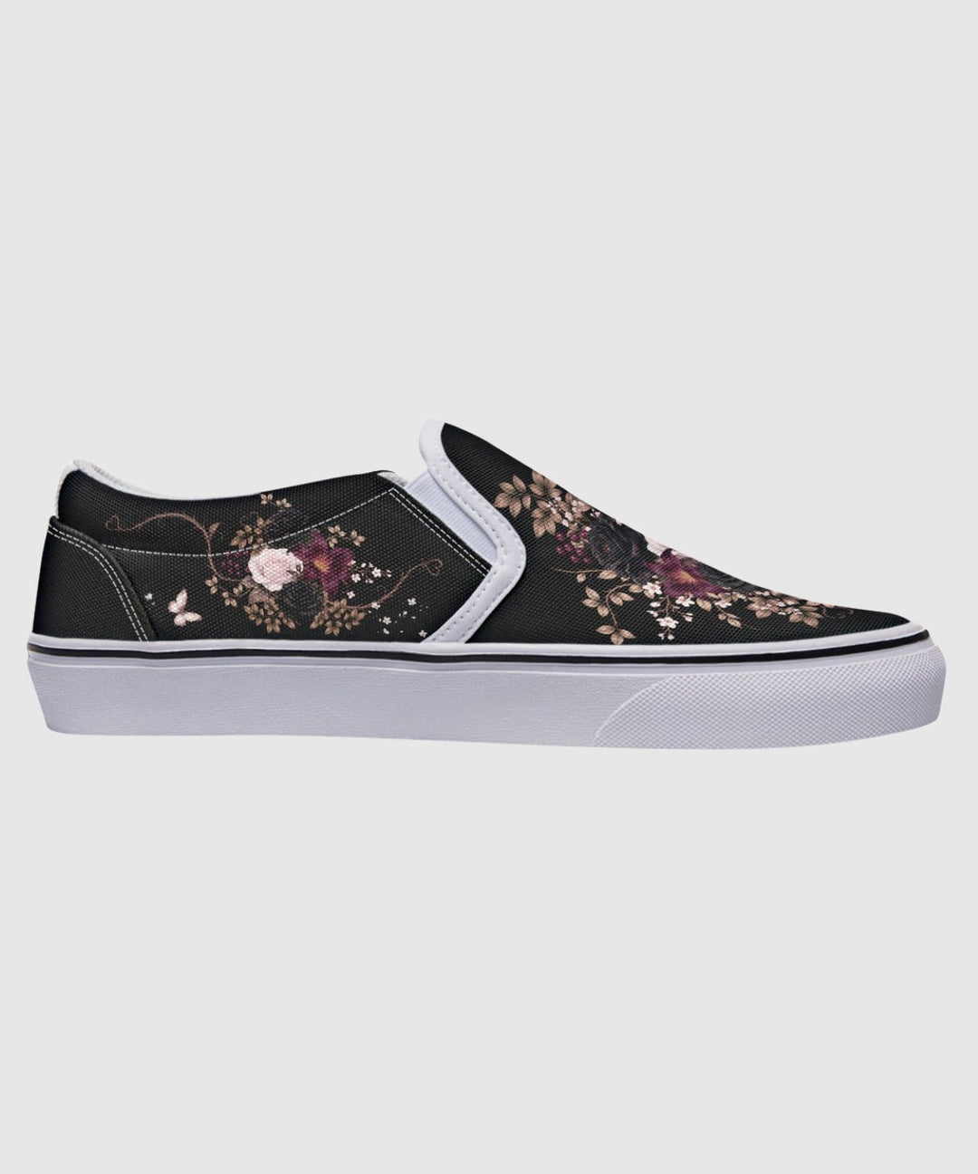 Poison Garden Slip On Shoes - The Pagan Grimoire