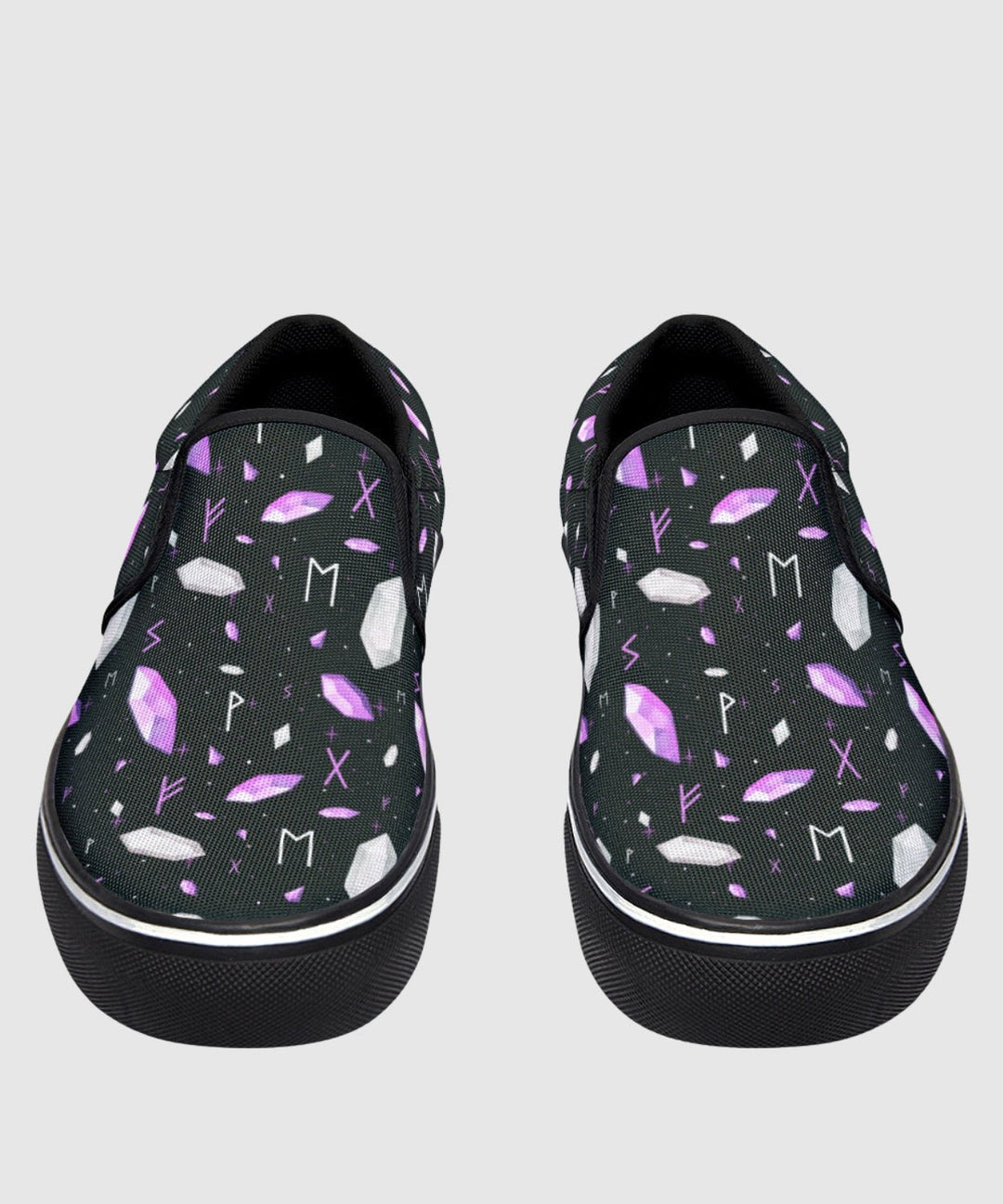 Rune Magic Slip On Shoes - The Pagan Grimoire