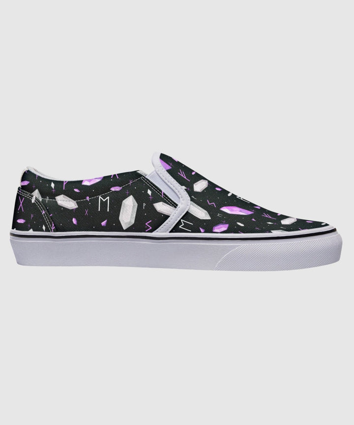 Rune Magic Slip On Shoes - The Pagan Grimoire