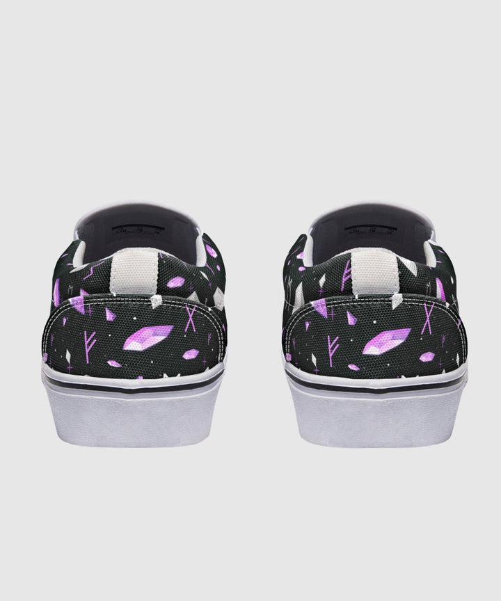 Rune Magic Slip On Shoes - The Pagan Grimoire