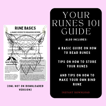 Elder Futhark Runes Cheat Sheet – Printable Rune Meanings Quick ...