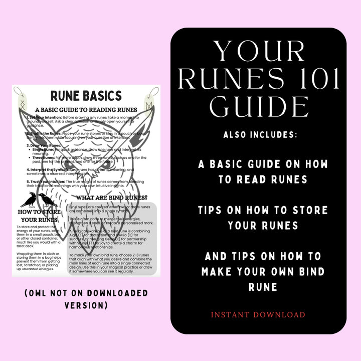 Elder Futhark Runes Cheat Sheet - The Pagan Grimoire
