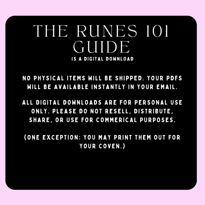 Elder Futhark Runes Cheat Sheet - The Pagan Grimoire