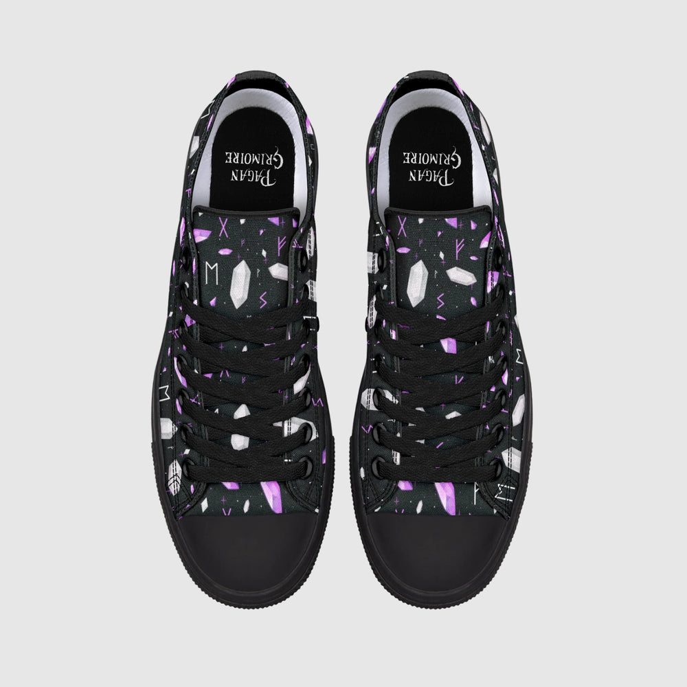 Runic Magic Low Top Shoes - The Pagan Grimoire