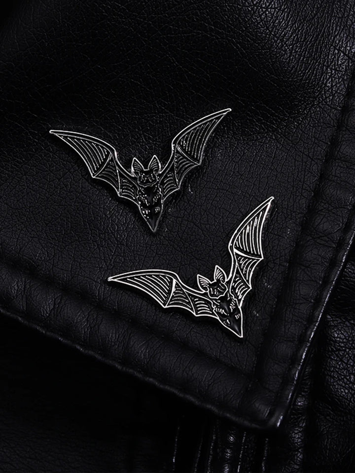 Gothic Bat Pin Set