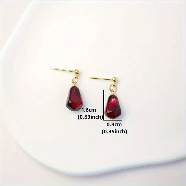 Pomegranate Earrings - The Pagan Grimoire