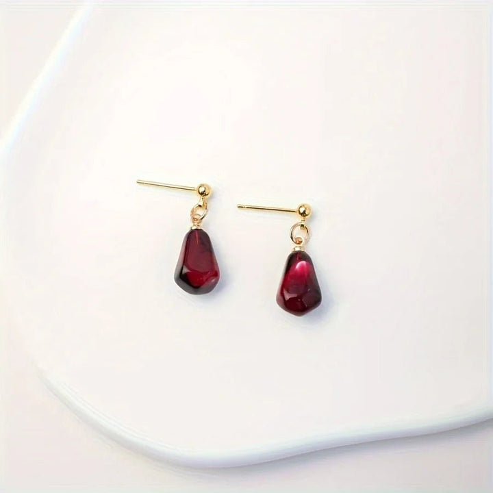 Pomegranate Earrings - The Pagan Grimoire