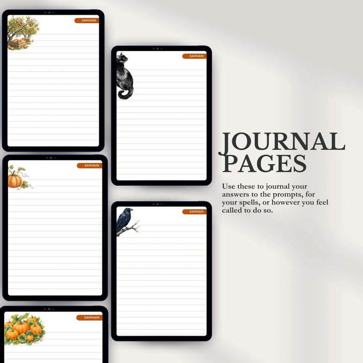 Samhain Guide: Printable Book of Shadows PDF - The Pagan Grimoire