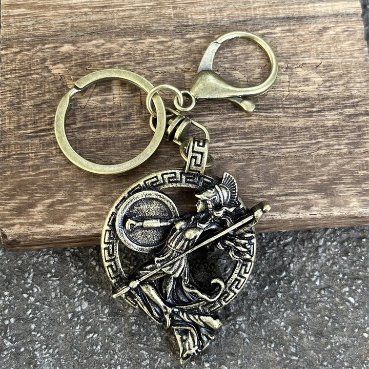 Athena Keychain - The Pagan Grimoire