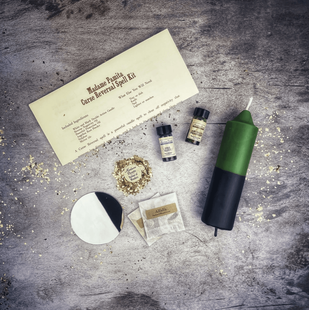 Energy Reversal Candle Spell Kit - The Pagan Grimoire