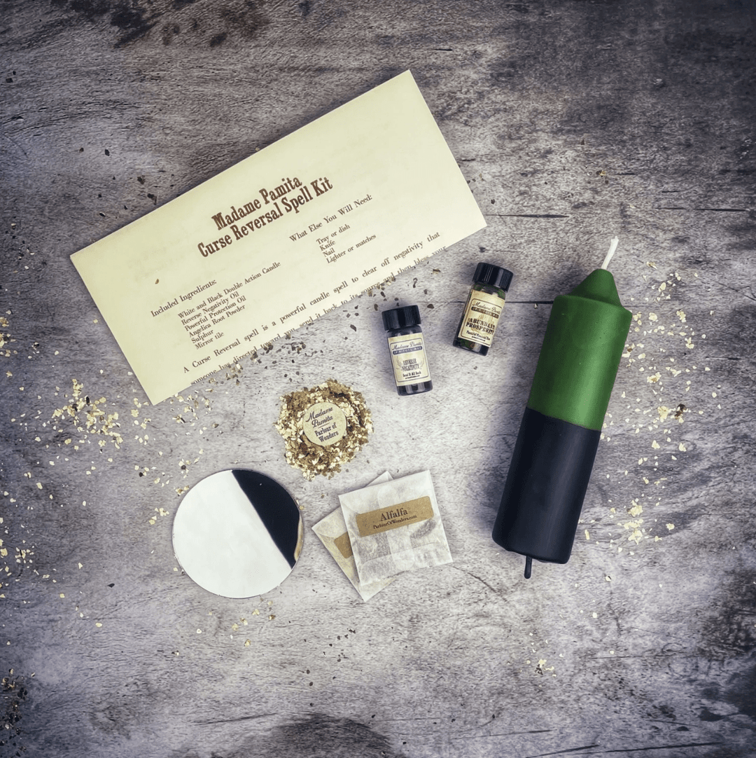Energy Reversal Candle Spell Kit - The Pagan Grimoire
