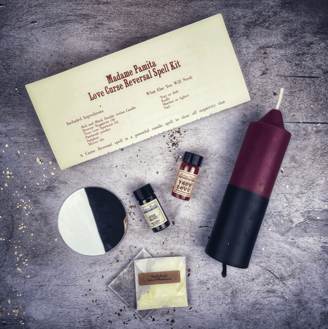 Energy Reversal Candle Spell Kit - The Pagan Grimoire