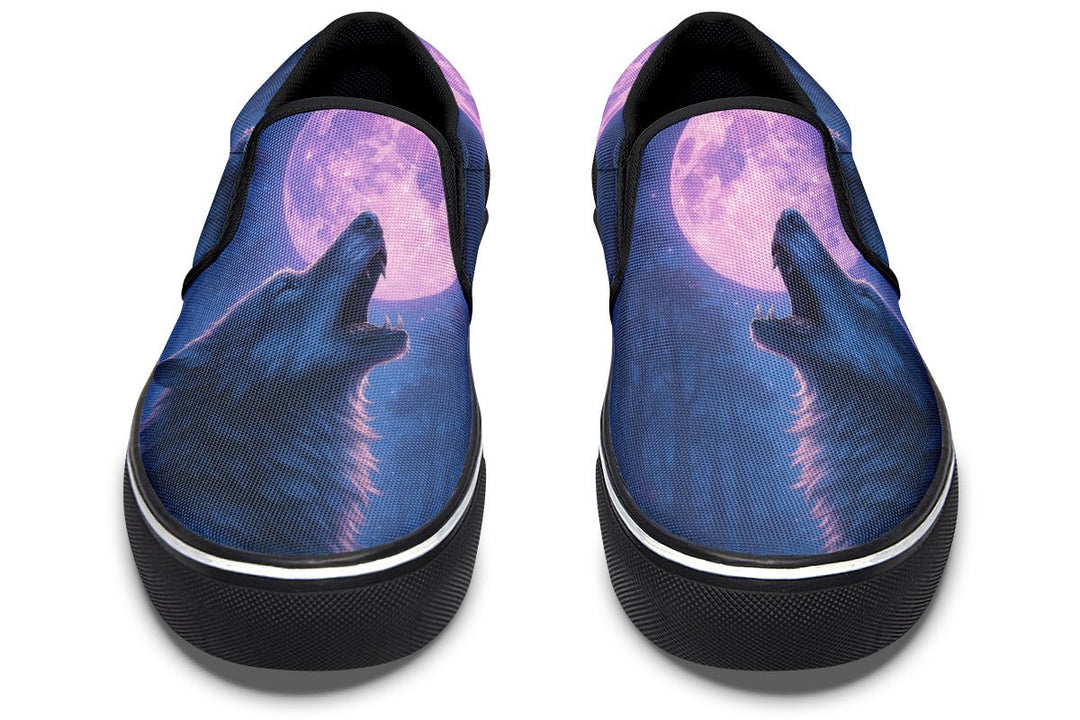Werewolf Slip - On Shoes - The Pagan Grimoire
