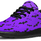 Purple Bat Sneakers 3/4 View