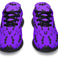 Purple Bat Sneakers Top View