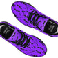 Purple Bat Sneakers Top View