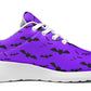 Purple Bat Sneakers Side View