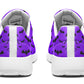 Purple Bat Sneakers Back View