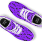 Purple Bat Sneakers Top View