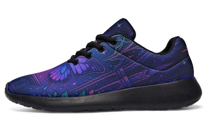 Butterfly Cathedral Sneakers - The Pagan Grimoire