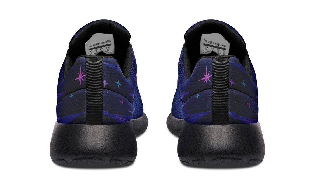 Butterfly Cathedral Sneakers - The Pagan Grimoire