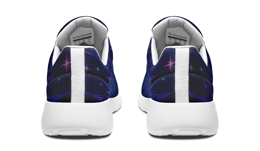 Butterfly Cathedral Sneakers - The Pagan Grimoire