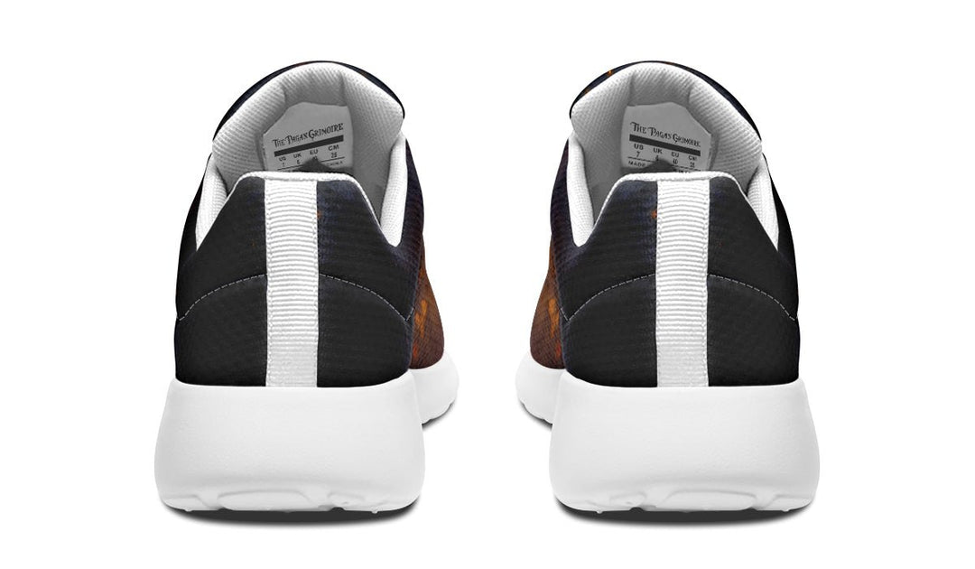 Campfire Ghost Sneakers - The Pagan Grimoire
