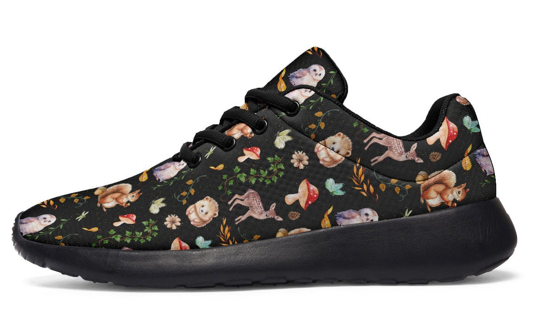 Fall Forest Friends Sneakers - The Pagan Grimoire