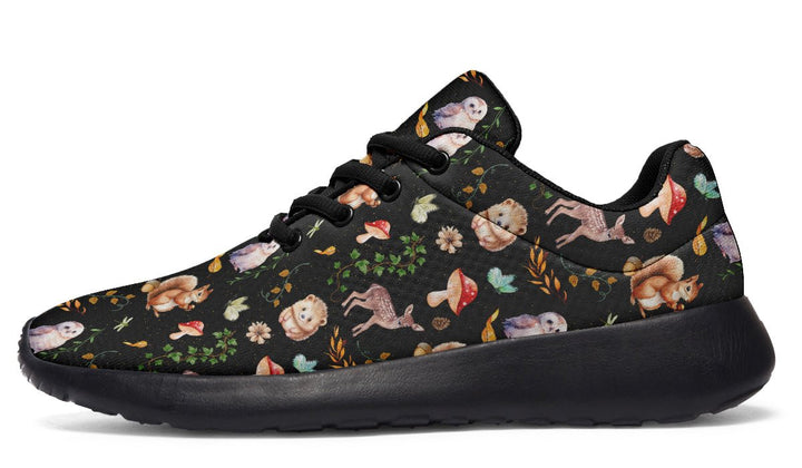 Fall Forest Friends Sneakers - The Pagan Grimoire