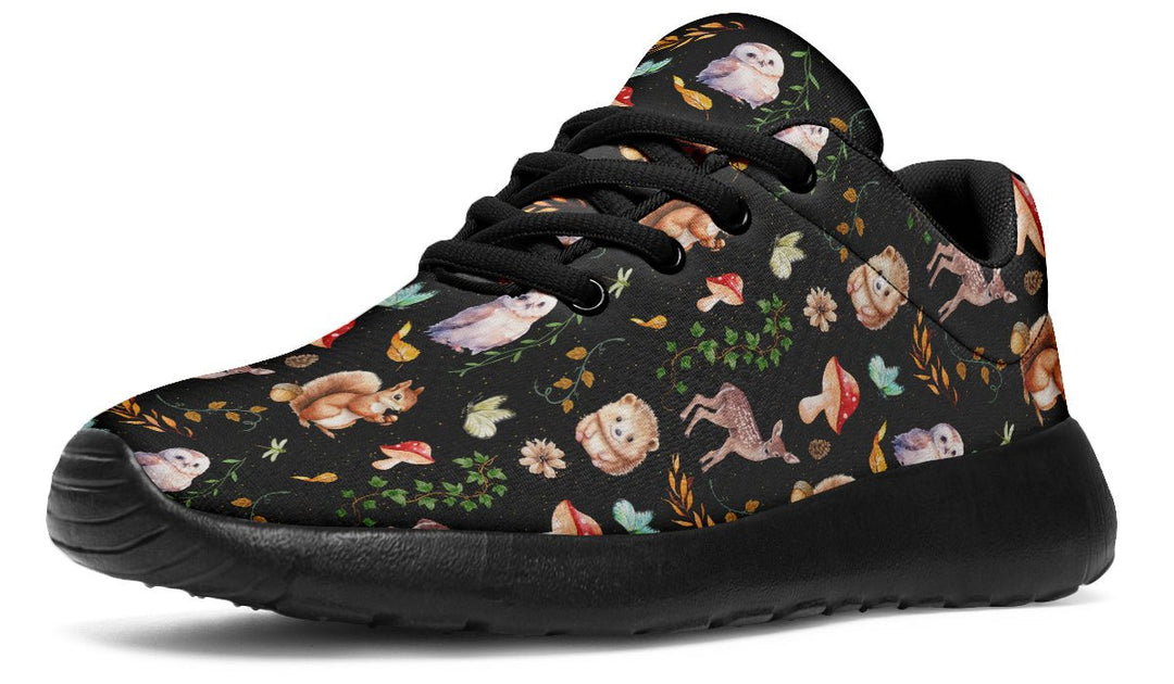 Fall Forest Friends Sneakers - The Pagan Grimoire