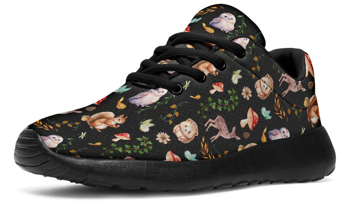 Fall Forest Friends Sneakers - The Pagan Grimoire