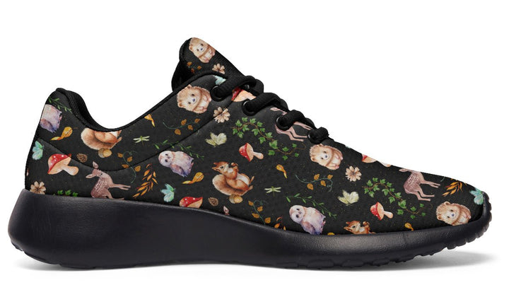 Fall Forest Friends Sneakers - The Pagan Grimoire